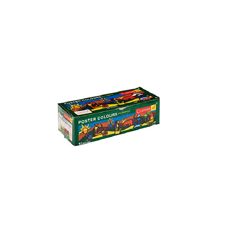 Camel Student Poster Color - 15ml Each, 12 Shades