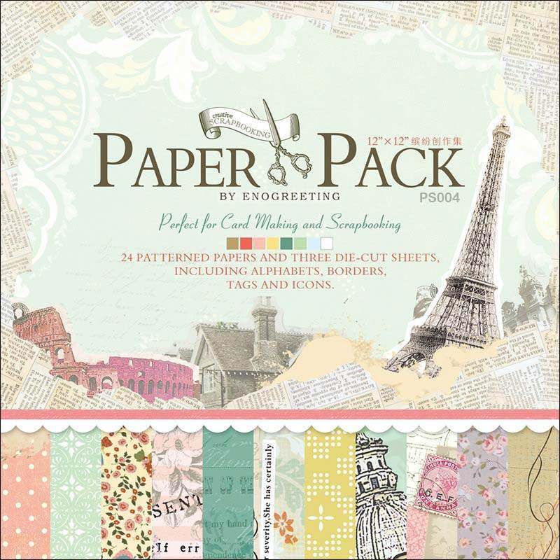 12X12 ENO PAPER 24 SHEETS