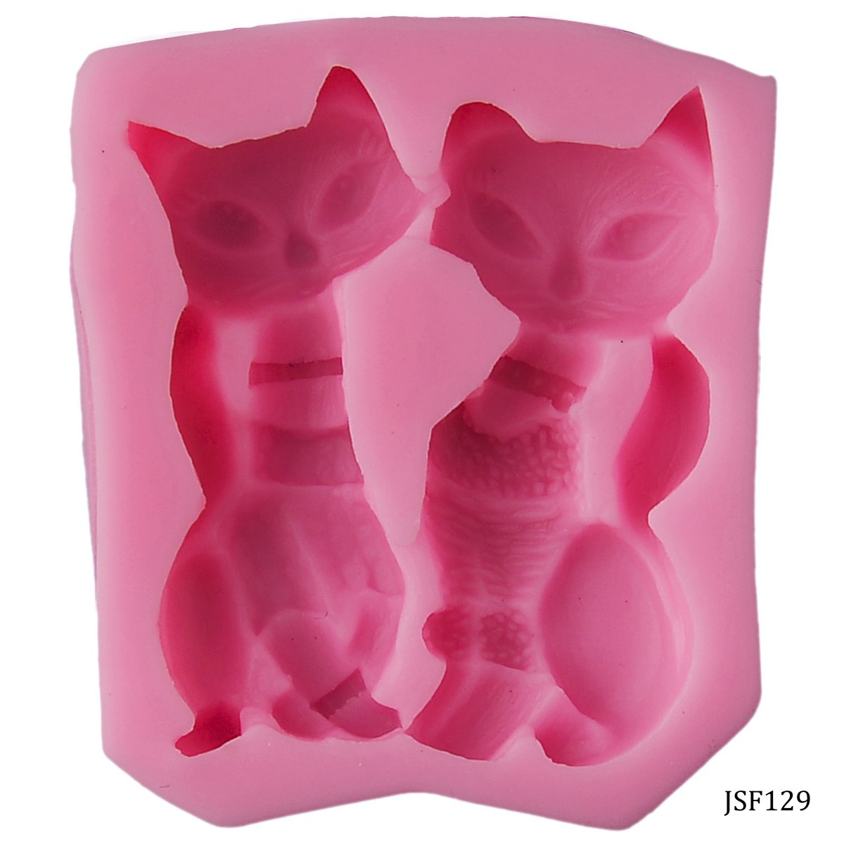 Silicone Mould Couple Cat JSF129
