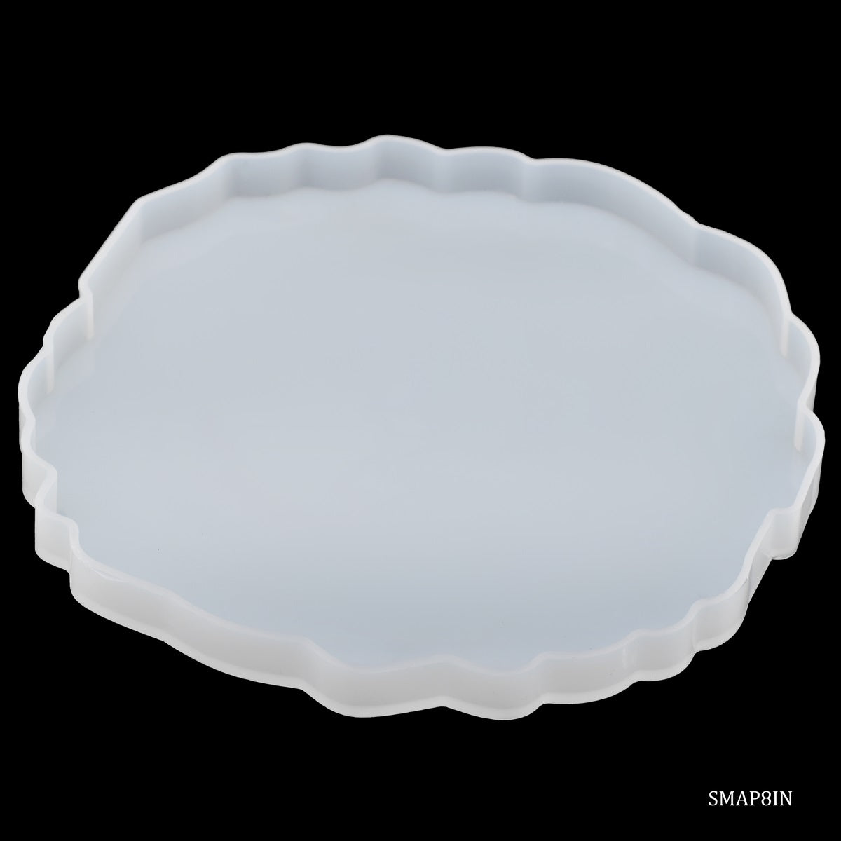 Silicone Mould Agate Plate Design 8 Inch SMAP8IN