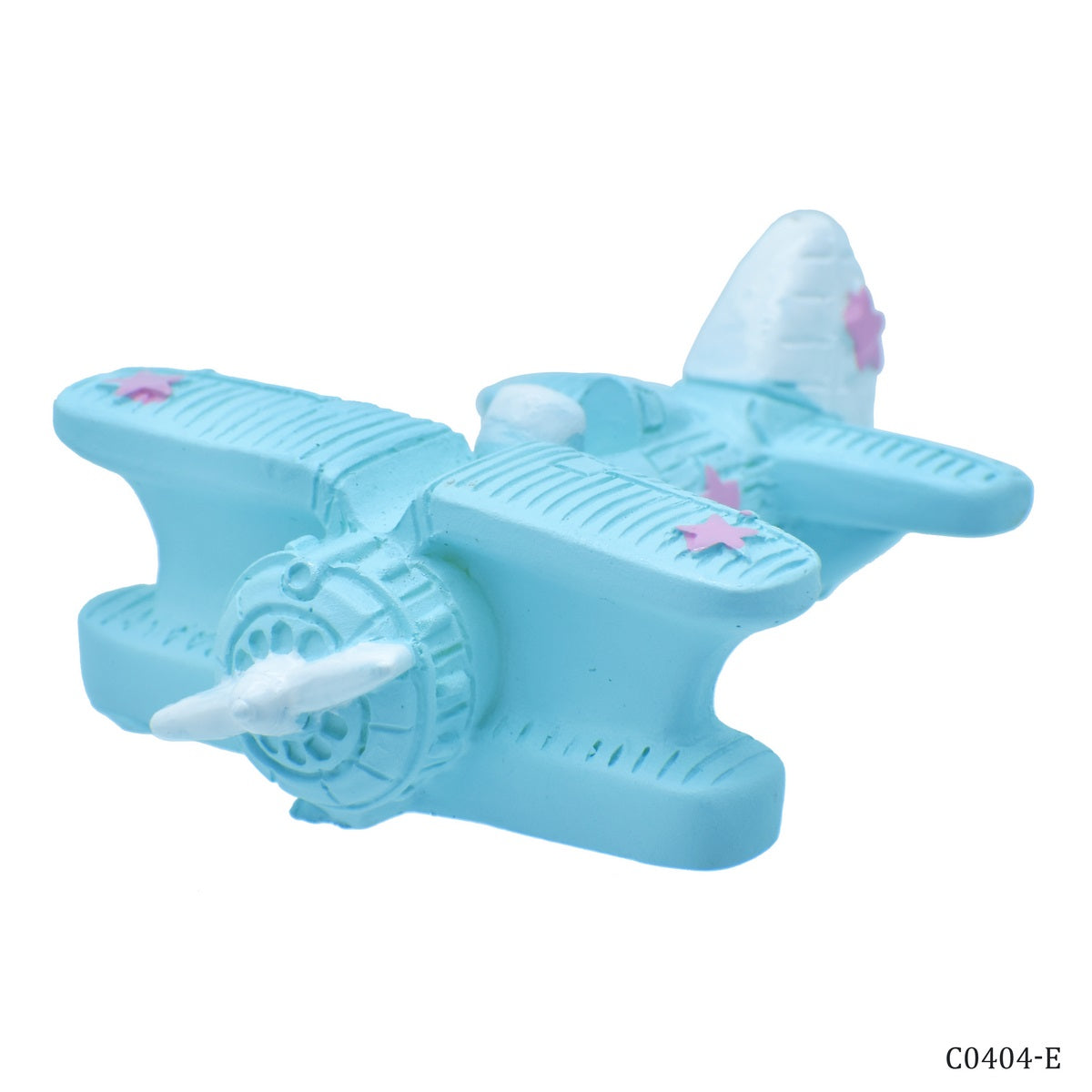 Miniature Model Air Craft Blue Colour 1Pcs (C0404-7) C0404-E