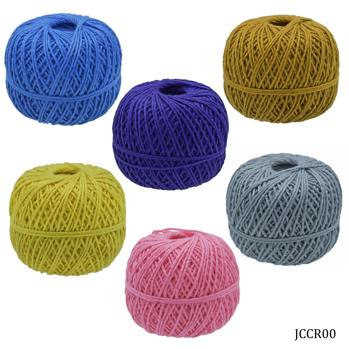 Jags Polyester Thread Colour 6Pcs JCCR00
