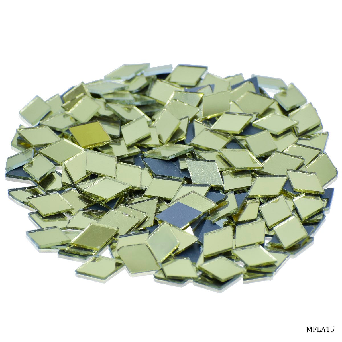 Mirror For Lippan Art Gold 50G Rhombus Shape Big MFLA15