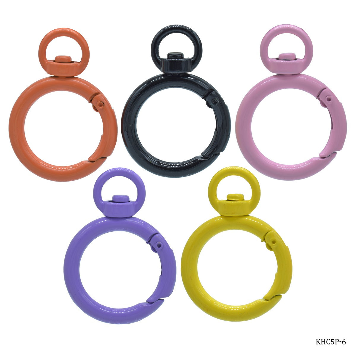 Key Chain Fitting Silver With Hook 5Pcs KF5PCSR