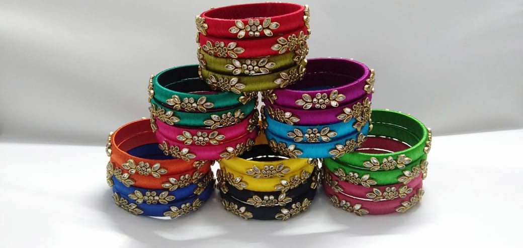 Silk Thread Bangles