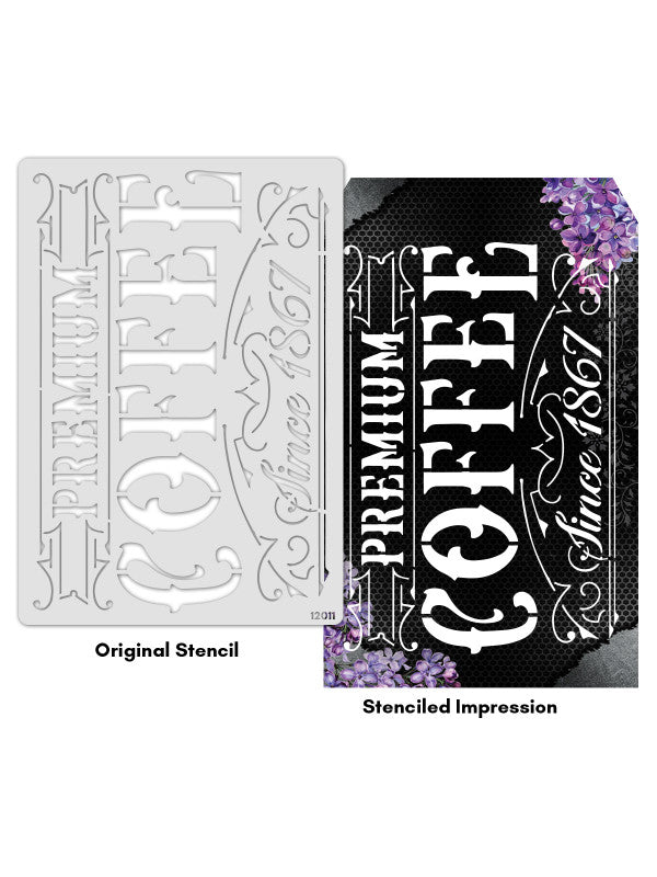 ICraft A4 Stencil - 8"X 11.5"