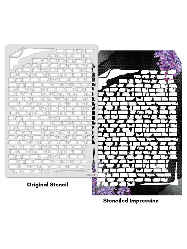 ICraft A4 Stencil - 8"X 11.5"-12004