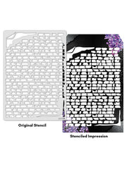 ICraft A4 Stencil - 8"X 11.5"-12004