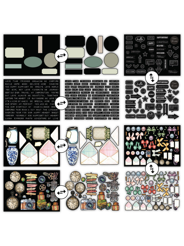 ICraft Element Pack- 5"X 7"-World Of Elements