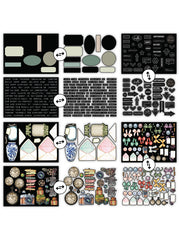 ICraft Element Pack- 5"X 7"-World Of Elements