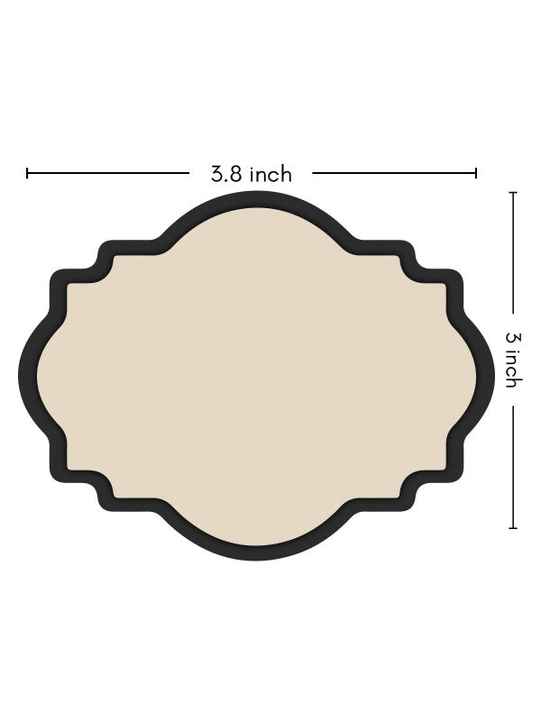 ICraft Tags-4- 3"X 3.8"