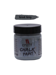 ICraft Chalk Paint-100ml Great Grey
