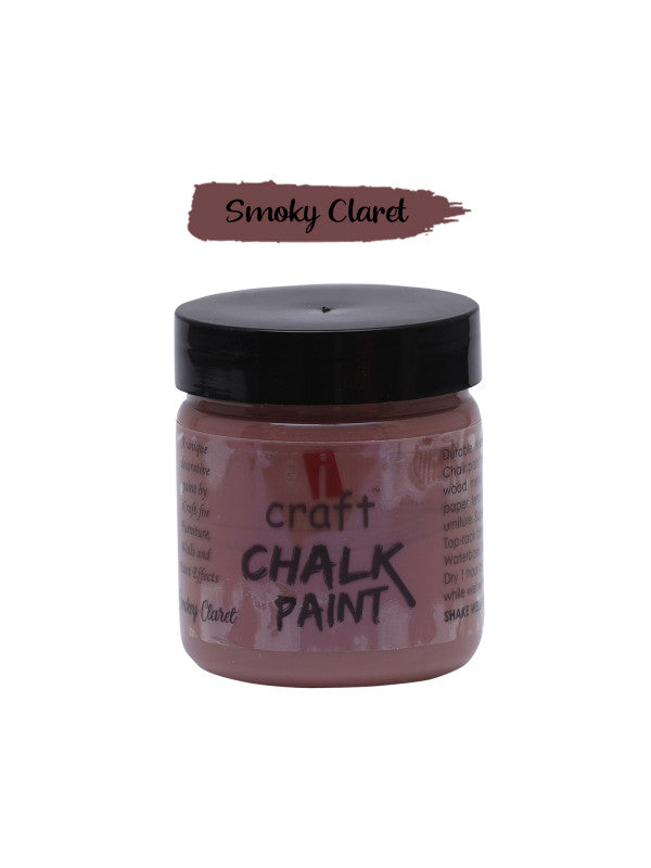 ICraft Chalk Paint-100ml Smoky Claret