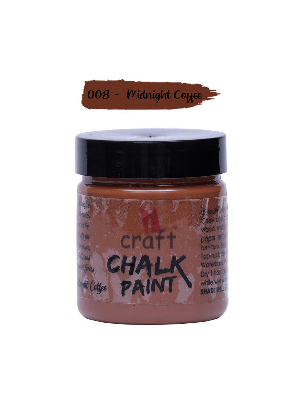 ICraft Chalk Paint-100ml Midnight Coffee