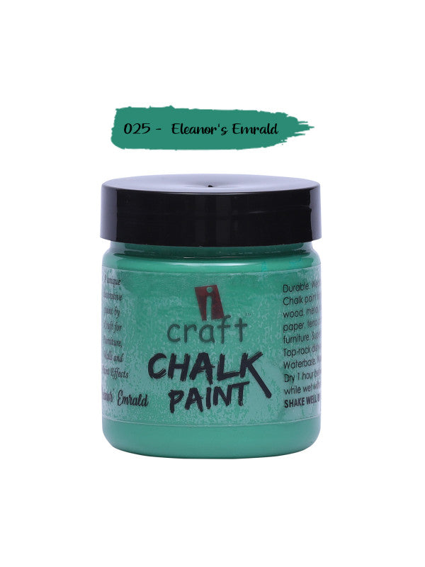 ICraft Chalk Paint-100ml Eleanor's Emrald