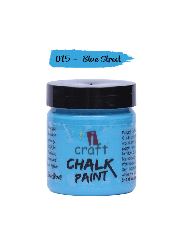 ICraft Chalk Paint-100ml Blue Street
