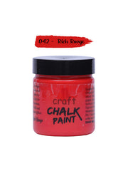 ICraft Chalk Paint-100ml Rich Rouge