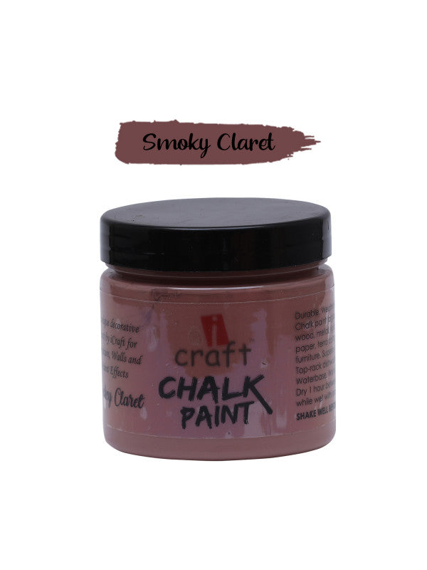 ICraft Chalk Paint-250ml Smoky Claret