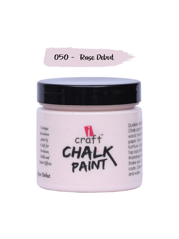 ICraft Chalk Paint-250ml Rose Debut