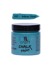 ICraft Chalk Paint-250ml Intense Ocean