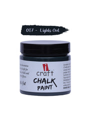 ICraft Chalk Paint-250ml Lights Out