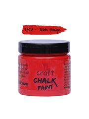 ICraft Chalk Paint-250ml Rich Rouge