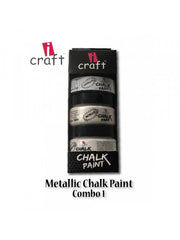 ICraft Metallic Chalk Paint Combo 1