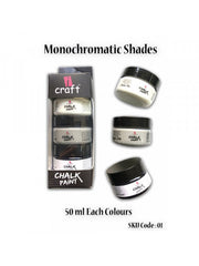 ICraft Chalk Paint Combo 1-Monochromatic Shades