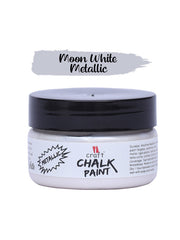 ICraft Metallic Chalk Paint-Moon White