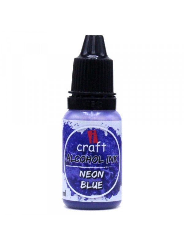 ICraft Neon Alcohol Ink-Neon Blue