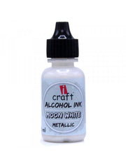 ICraft Metallic Alcohol Ink-Moon White