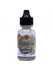 ICraft Metallic Alcohol Ink-Antique Gold