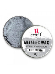ICraft Steel Silver Metallic Wax