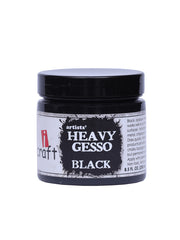 ICraft Heavy Gesso-250ml Black