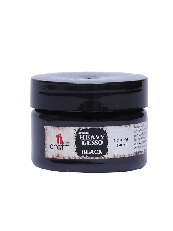 ICraft Heavy Gesso-50ml Black