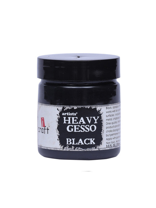 ICraft Heavy Gesso-100ml Black