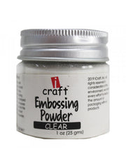 ICraft Embossing Powder-Clear