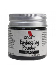 ICraft Embossing Powder-Black