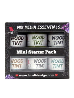 ICraft Mini Starter Pack Mix Media Combo 1-Pack Of 6