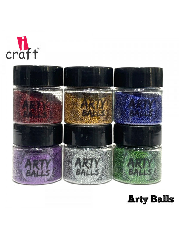 ICraft Mini Starter Pack Arty Balls Combo-Pack Of 6