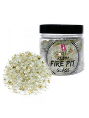 White Gold - ICraft Resin Fire Pit Glass