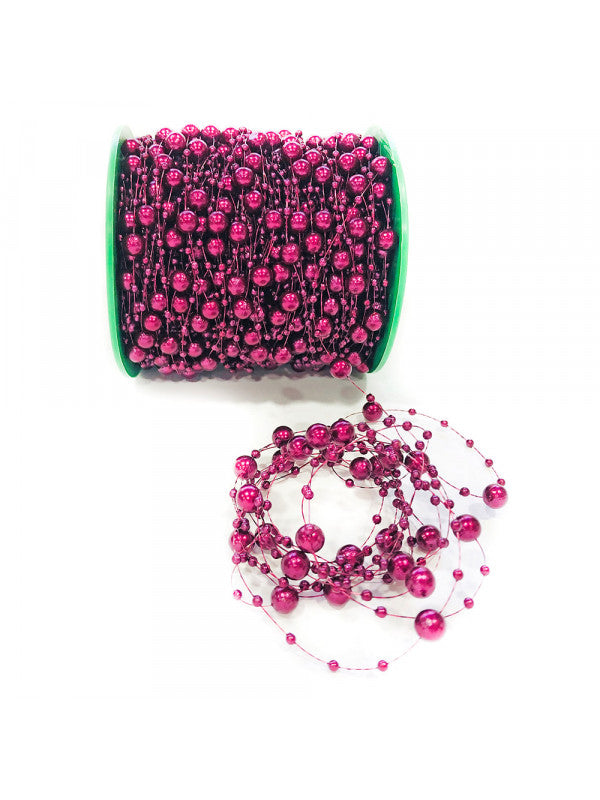 ICraft Pearl String -Rani Pink