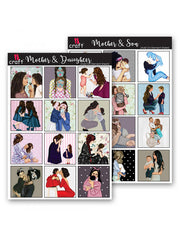 ICraft Add On Element Sheet-Mother And Daughter