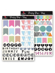 ICraft Add On Element Sheet-Party Pop-Ups