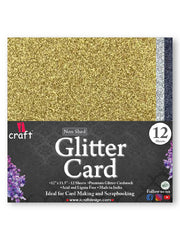 ICraft Cardstock-Glitter Card
