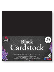 ICraft Cardstock-Black