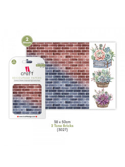 ICraft Decoupage Paper-15"X 20"-3027