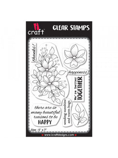 ICraft Clear Stamp-Shining Glory