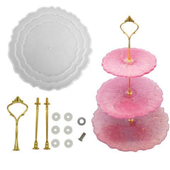 Cake stand silicone mould