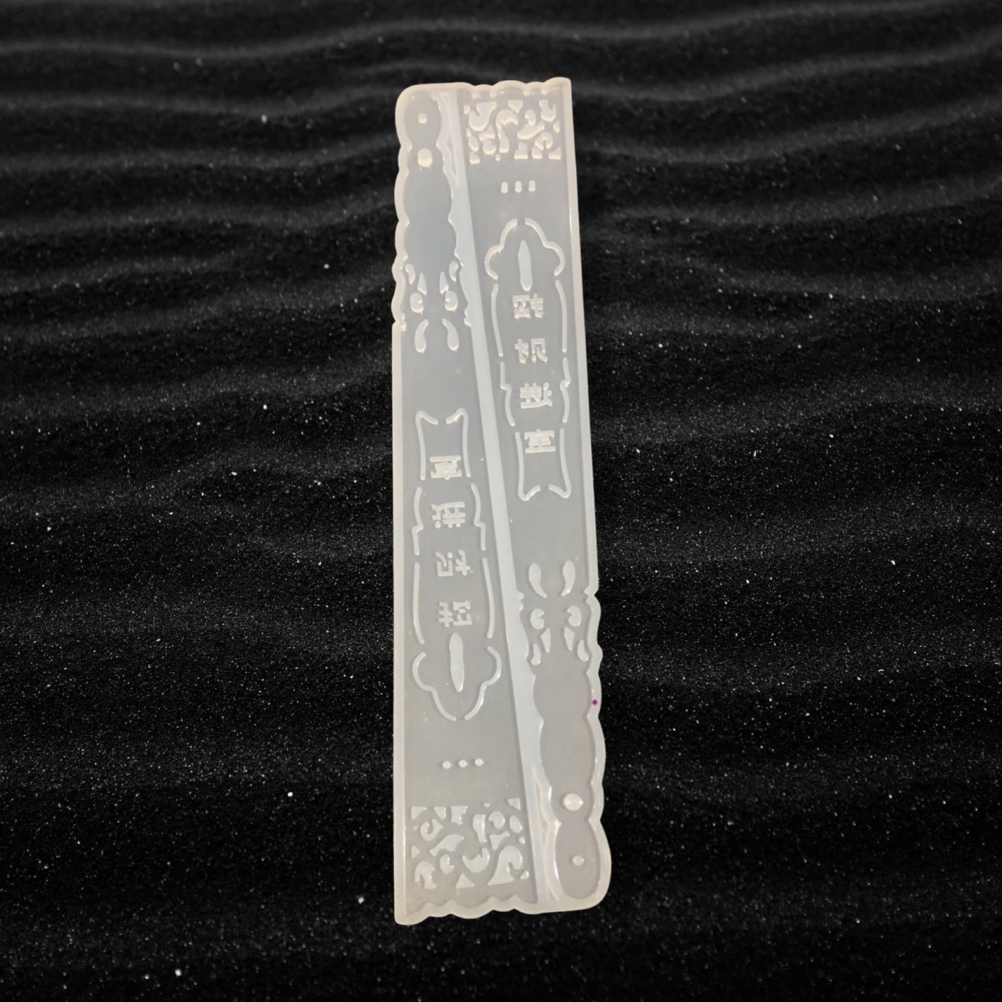 Foldable fan silicone mould.